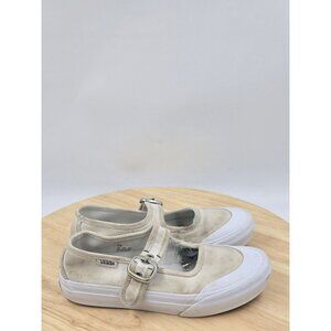 Vans Mary Jane Canvas Sneaker Girls Youth Sz 1